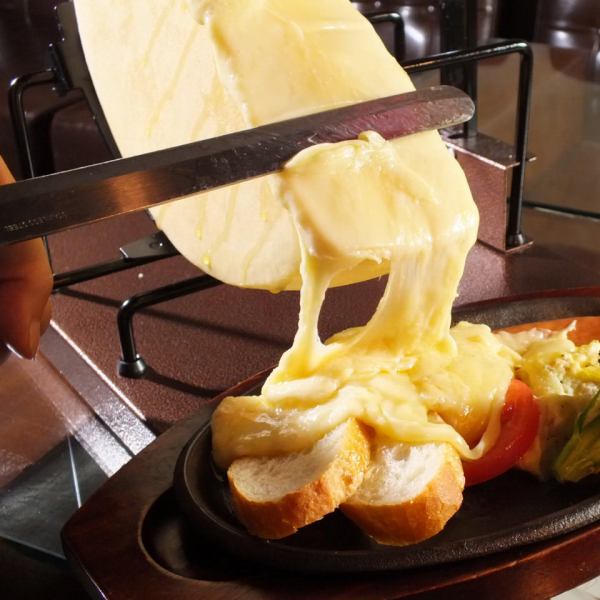 Marriage of "raclette x wine"