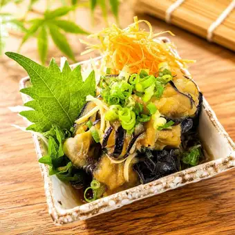 【速】茄子の煮びたし