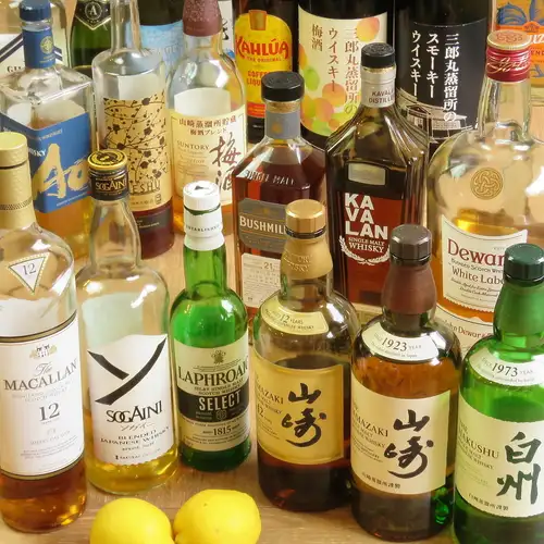 種類豊富なアルコール♪