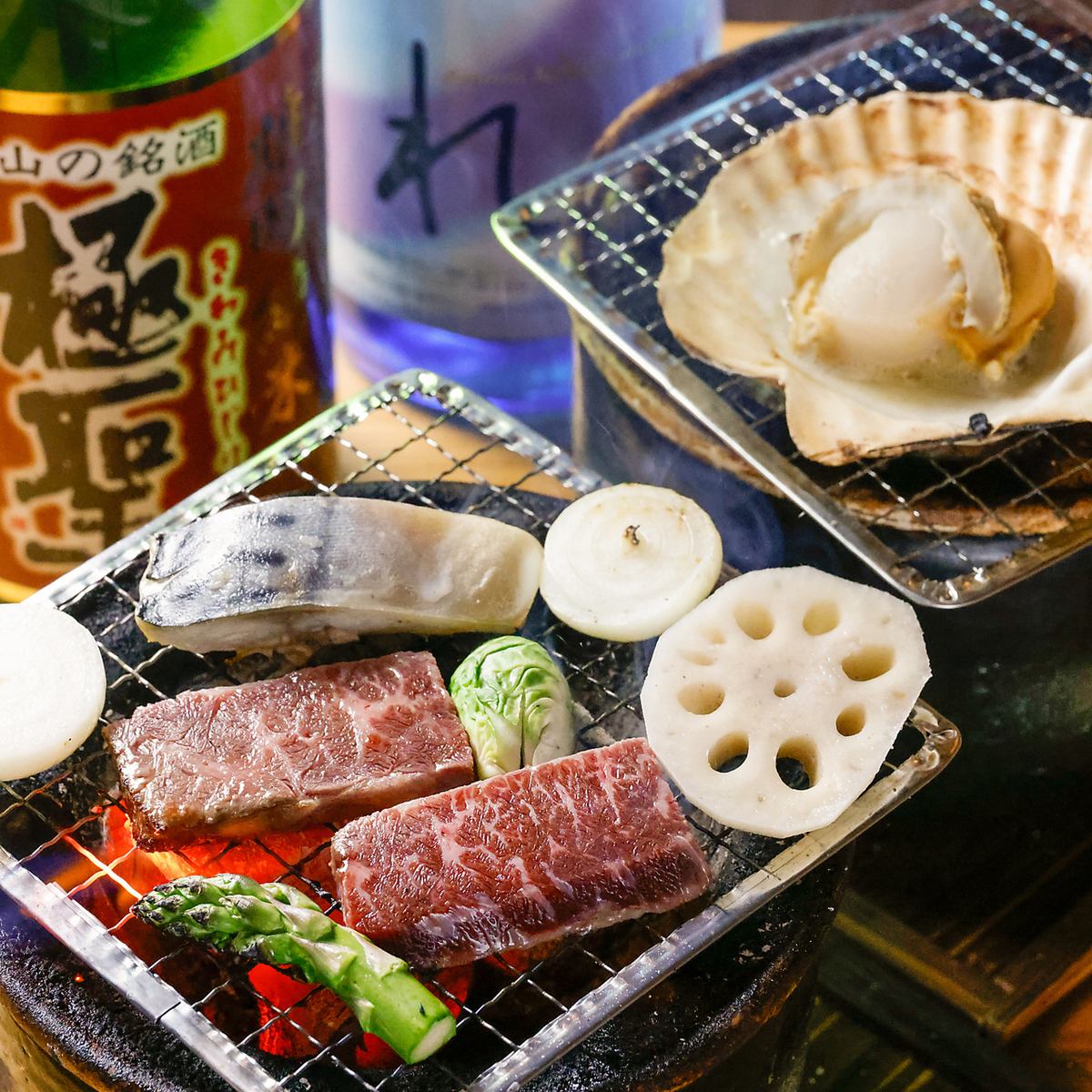 黒毛和牛の炙り寿司＆タッカンマリお料理など！120分飲み放題付