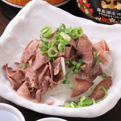牛タンぽん酢