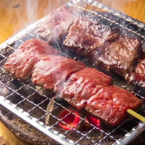 囲んで楽しむ焼きたて和牛