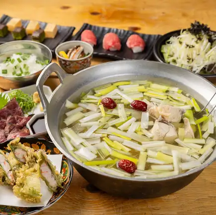 《2時間飲み放題》美食家の宴！絶品タッカンマリと和牛いちぼ、鰻で精をつける夏の極上コース