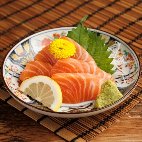 サーモン刺身