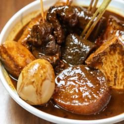 自慢の味噌おでん盛り合わせ