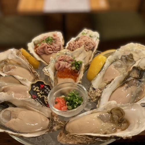 ≪Carefully Selected from All Over Japan≫ Discerning Raw Oysters