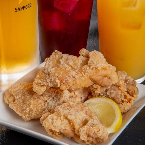 【イチオシ！！】外はカリッとサクサク、中はジューシー！醤油ベースで丁寧に仕込む手作り「からあげ」