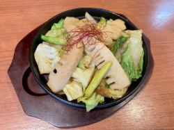 Spring vegetable teppanyaki