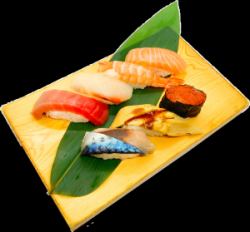 7 pieces of premium nigiri sushi