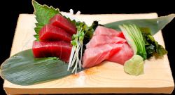 Assorted 2 types of tuna sashimi