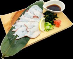 Raw octopus with ponzu sauce