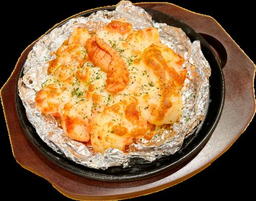 Mentaiko potato and cheese bake