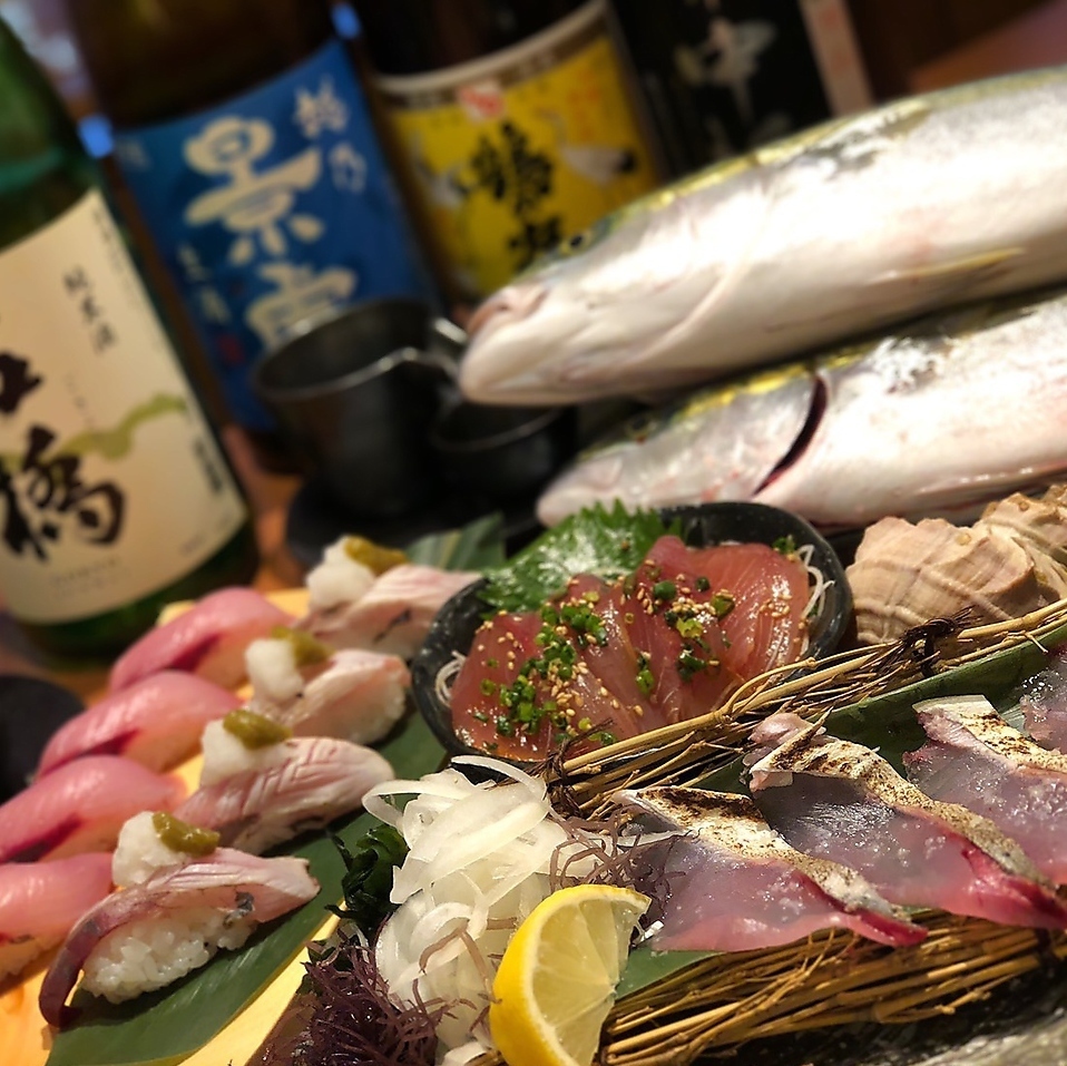 美味しい鮮魚と旬の素材を楽しめるメニューをご用意！