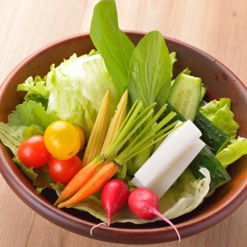 Miyagi rural salad (organic vegetables)