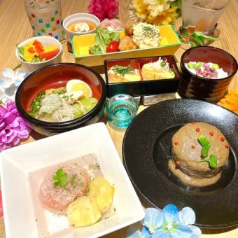 Radish porcini sauce, fried tomato and cheese, etc. ♪ Enjoy creative oden course 2 hours all-you-can-drink 5,500 yen