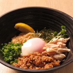 Chicken salt mazesoba