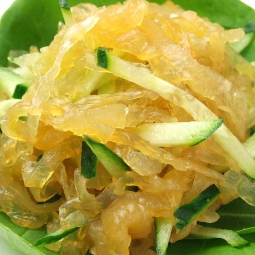 【前菜】甘酢クラゲ