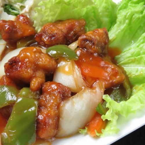【牛肉・鶏肉・豚肉】大人気!酢豚