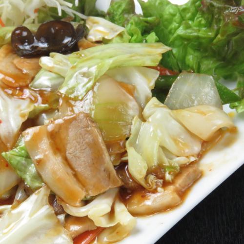 【牛肉・鶏肉・豚肉】回鍋肉