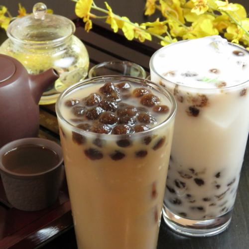 タピオカドリンク各種350円（税込）