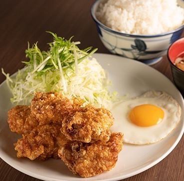 唐揚げ定食