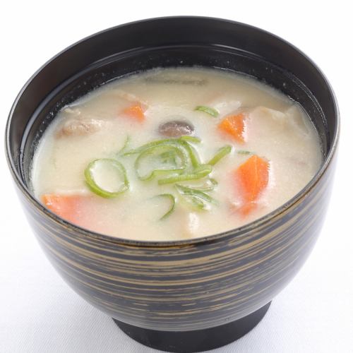 [Set] Pork miso soup