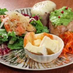 前菜＆主菜バケット付きコース