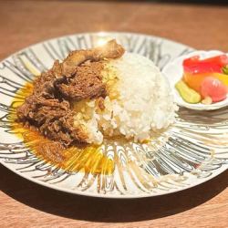 妙義山の極楽カリー（ライスorバゲッド）