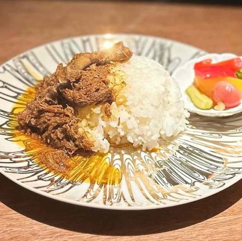 妙義山の極楽カリー（ライスorバゲッド）