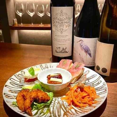 旬の食材とワインの絶妙なハーモニー