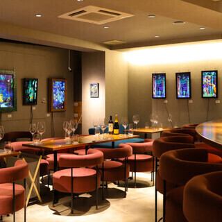 【前菜＆主菜バケット付き】おすすめワイン3杯と相性の良い前菜,主菜,バケット全6品コース8800円