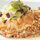 骨なしモモ肉の薬味ソース
