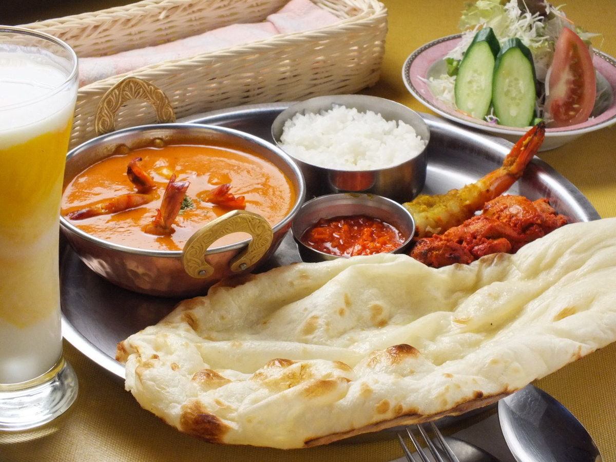 [Habikino商店]您可以在當地吃到正宗的印度美食的餐廳☆有無限量暢飲和暢飲！