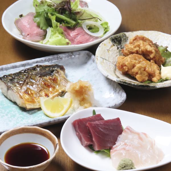 嬉八おすすめの人気メニューが一度に楽しめる！初めての方にも◎【板長セット】