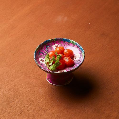 杏露酒トマト