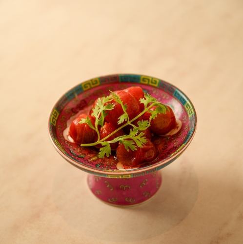 杏露酒トマト