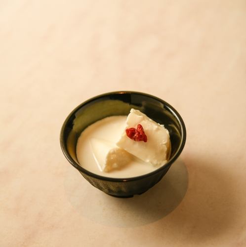 自家製 杏仁豆腐
