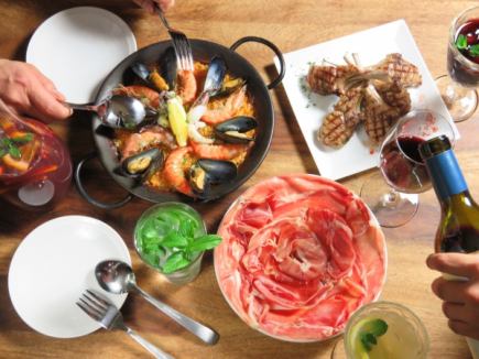 【Food only】 3400 yen course 【All 9 items】