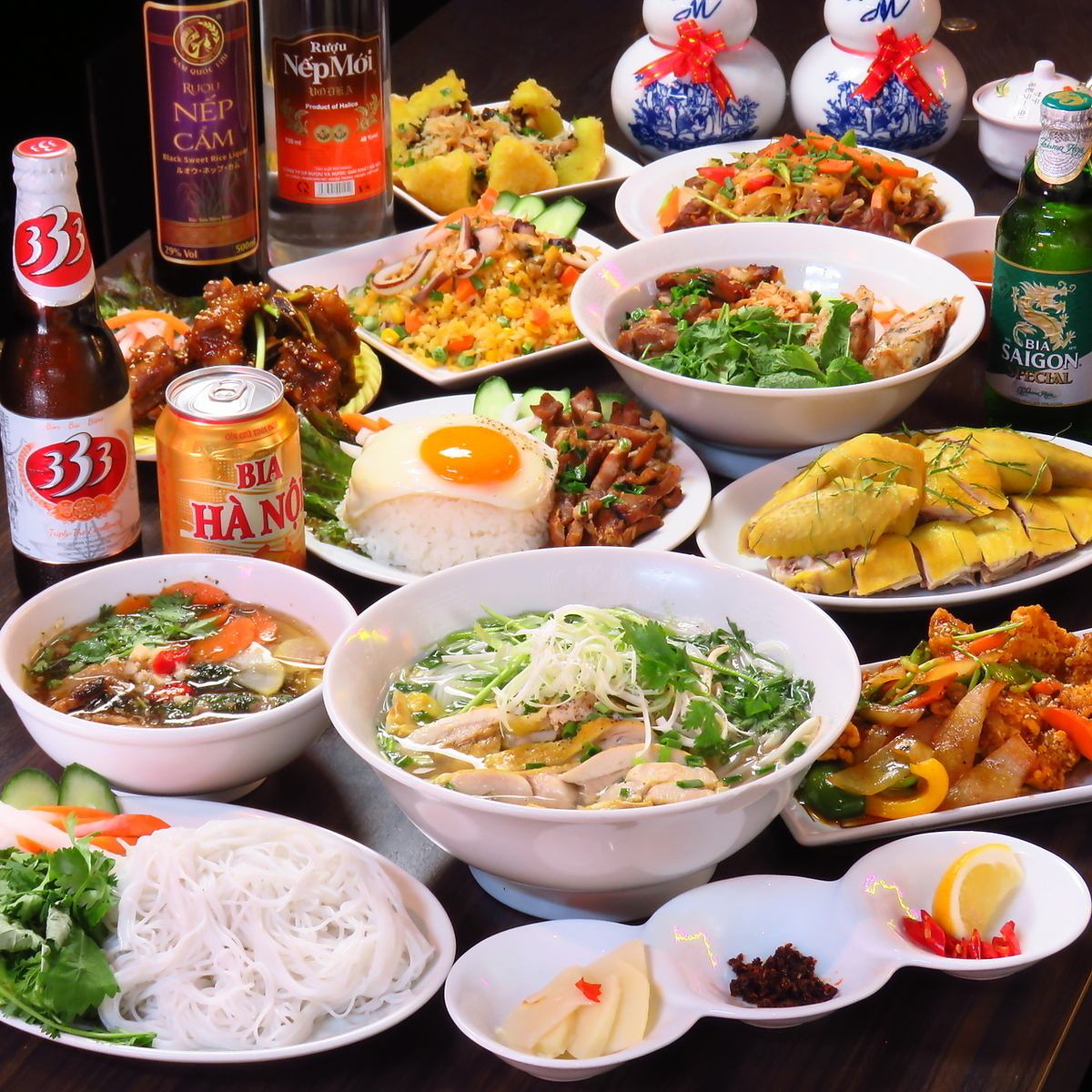 ベトナムの料理を日本の方でも食べやすいよう調理しています！