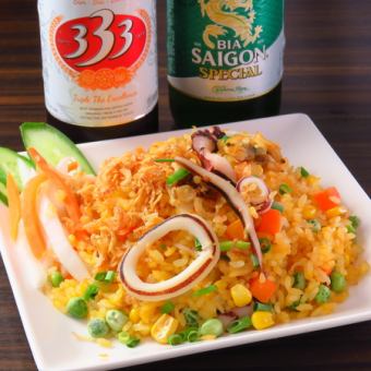 海鮮チャーハン