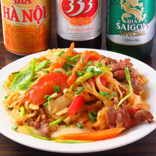 牛肉のフォー炒め