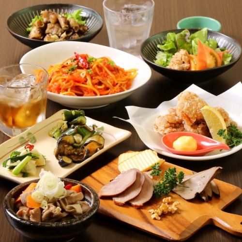 [◆◇~Banquet course 2,200 yen~◇◆] Course with all-you-can-drink for 4,400 yen! Ideal for various parties such as welcome parties and farewell parties!
