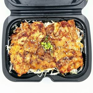 ケイジャン豚カルビ焼肉弁当