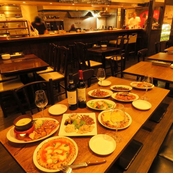 [Italian bar where you can drink and eat] I want to use it everyday with friends and colleagues! It can be used in various situations such as on the way home from work or on a day off. to liven up.Feel free to make a reservation for seats only!