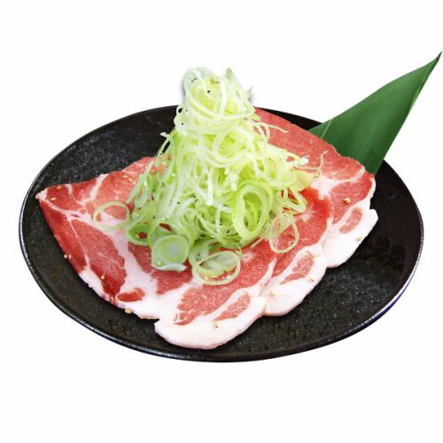 『アンデス高原』のネギ塩豚ロース　