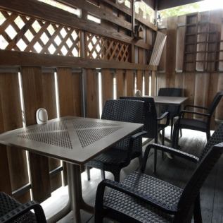 We also have terrace seats outside the store ♪ The beer you drink while feeling the outside air is exceptional !!