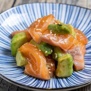 salmon avocado