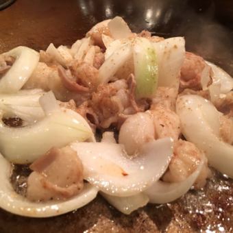 Stir-fried beef hormone vegetables (salt or miso)