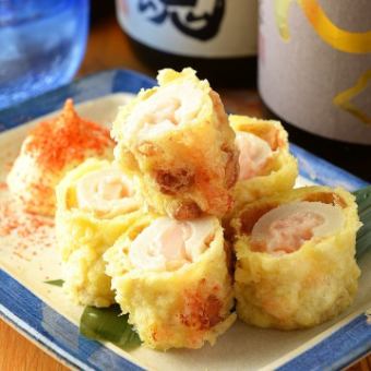 ちくポテ天/鶏の唐揚げ/カマンベールチーズフライ