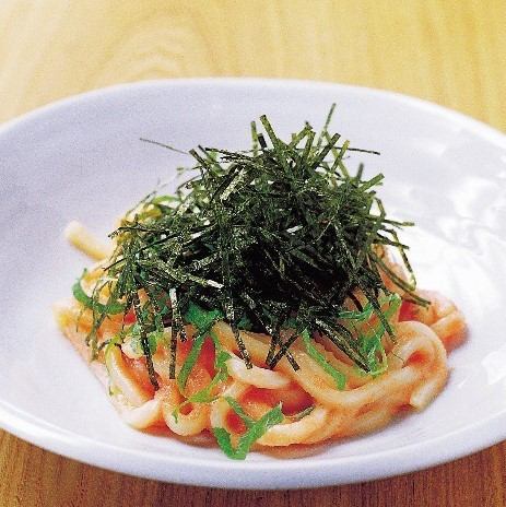 Mentaiko udon